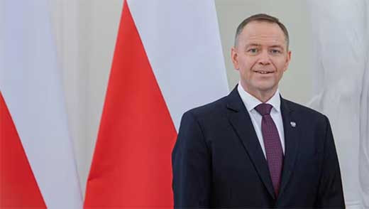 El presidente de Polonia