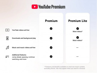 YouTube Premium Lite.