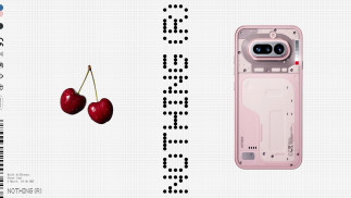 Phone (4a) en color rosa