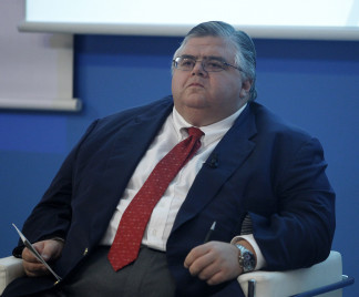 Archivo -     El gobernador del Banco Central de México y candidato a la Dirección Gerente del Fondo Monetario Internacional (FMI), Agustín Carstens, asegura contar con un programa similar al de su