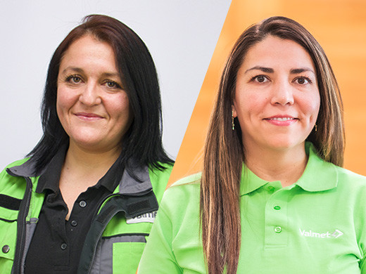 Sandra Valderrama y Karla Cruces