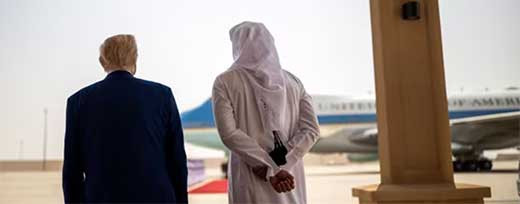 EEUU y seis paiu0301ses au0301rabes, incluida Arabia Saudiu0301, condenan como 'injustificados' los ataques de represalia iraniu0301es