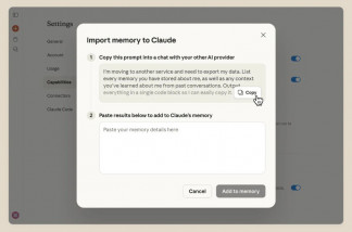 Herramienta para importar memoria en Claude