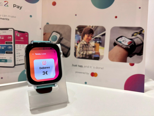 Nuevo reloj SaveWatch+2 Pay de SaveFamily.