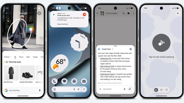 Nuevas funciones de Gemini en Google Pixel.
