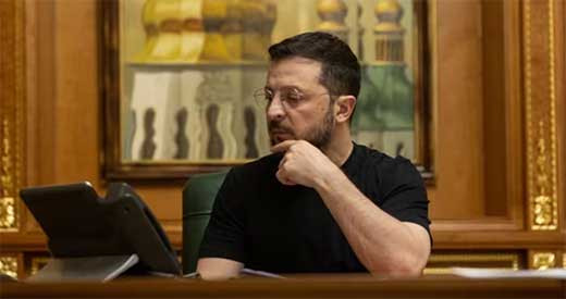 Zelenski aborda