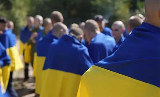 Rusia y Ucrania intercambian