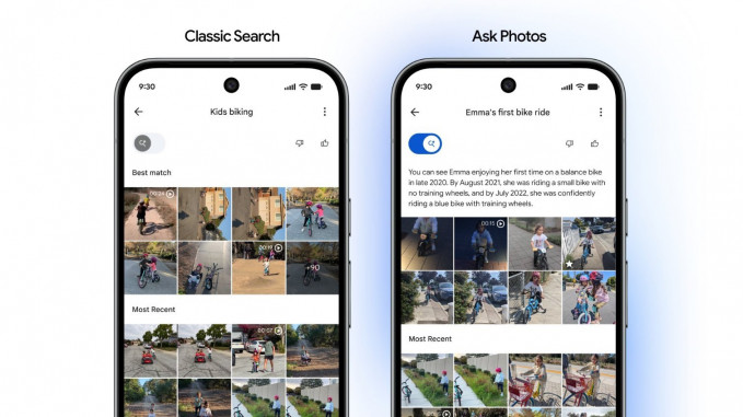 Nuevo interruptor para desactivar la búsqueda con IA de Ask Photos en Google Fotos.