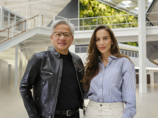 Jensen Huang (NVIDIA) and Mira Murati (Thinking Machines)