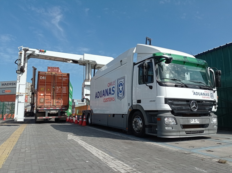 Camion escaner aduana