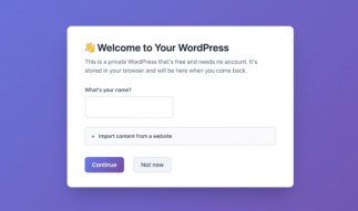 Espacio de trabajo privado my.WordPress.Net