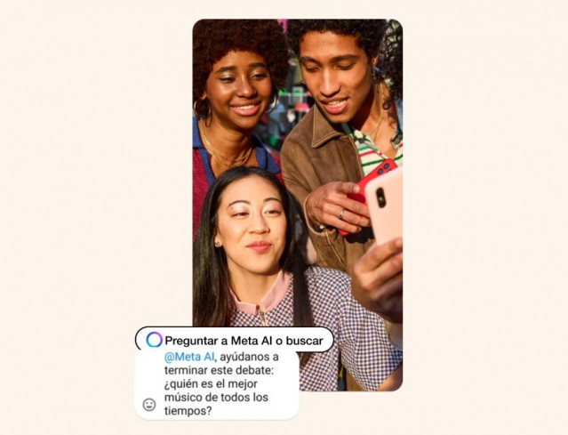 Recurso de Meta AI en WhatsApp