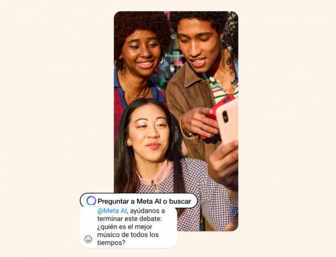 Recurso de Meta AI en WhatsApp