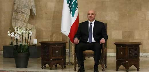 El presidente de Liu0301bano