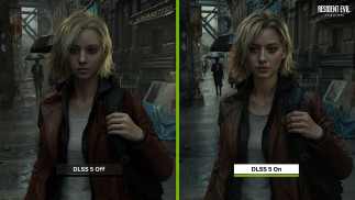Presentación de la tecnología DLSS 5 de Nvidia en Resident Evil: Requiem.