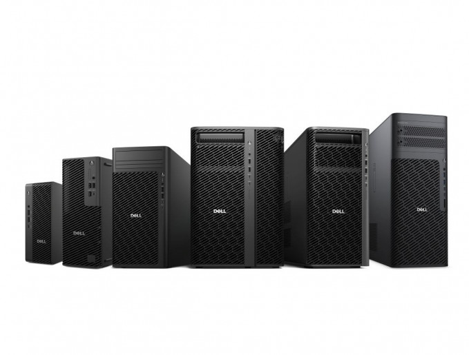 Torres de la familia de estaciones de trabajo en torre Dell Pro Precision 9