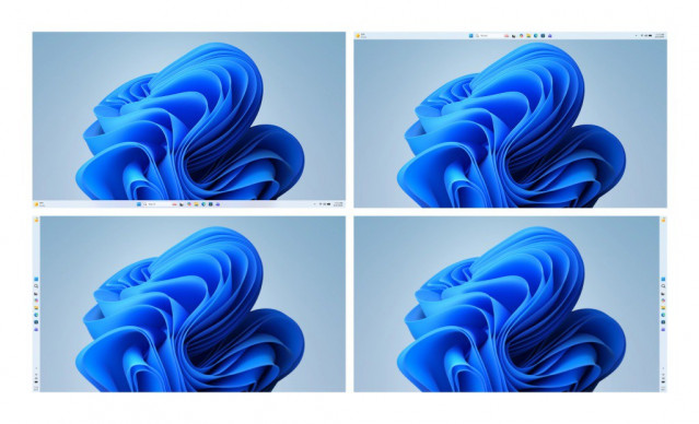 Personalización de barra de tareas en Windows 11.
