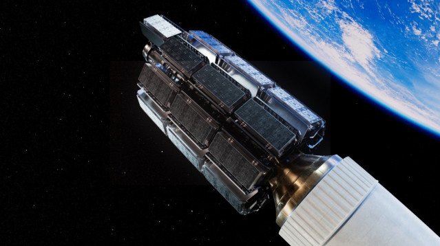 Cohete que lleva los satélites de Amazon Leo al espacio