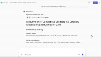 Nueva función de 'Critique' en 'Researcher' de Copilot Cowork.
