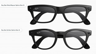Las gafas inteligentes Ray-Ban Meta Blayzer Optics (Gen 2) y Ray-Ban Meta Scriber Optics (Gen 2).