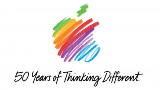 Apple celebra sus 50 años con el lema: '50 años pensando diferente'