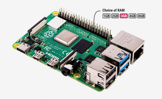 Ordenador Raspberry Pi 4 de 3GB