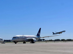 Un avión de Aeroméxico
