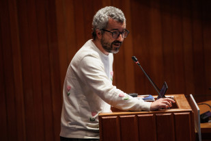 Archivo - El secretario de Estado de Sanidad, Javier Padilla, interviene durante la clausura del acto ‘La salud del siglo XXI: los cuidados’, en el Ministerio de Sanidad, a 7 de mayo de 2024, en M