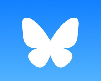 Archivo - Logo de Bluesky.