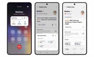Aplicación 'Family Care' de Samsung.