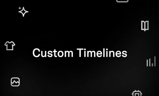 Nueva función de 'timelines' personalizados en X.