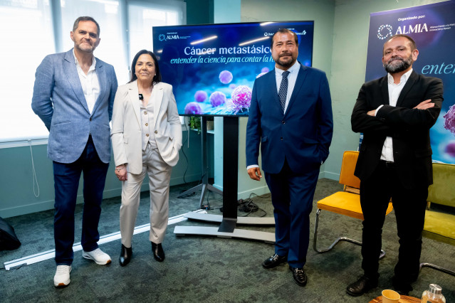 Taller 'Cáncer metastásico: entender la ciencia para contar la historia', organizado por ALMIA con la colaboración de la Alianza Daiichi Sankyo-AstraZeneca.