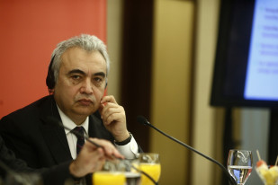 Archivo - El economista jefe de la Agencia Internacional de la Energía, Fatih Birol.