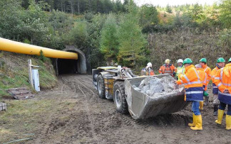 Extracción de minerales