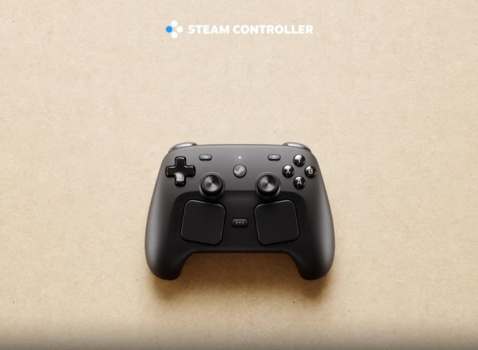 El nuevo Steam Controller de Valve.