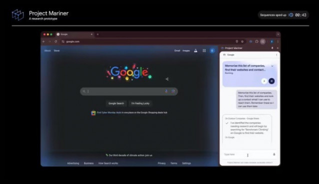 Proyecto Mariner en Chrome