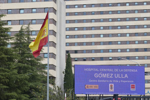 Fachada del Hospital Central de La Defensa Gómez Ulla