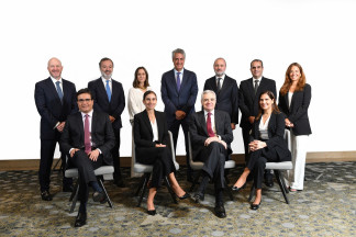 De izquierda a derecha y de arriba a abajo: Jorge Mondragón, Fausto Romero-Miura, Iciar de Lorenzo, Luis Miranda, Iván Delgado, Mauricio Raffo, Inês Arruda, José Daniel Amado, Nathalie Paredes, Pe
