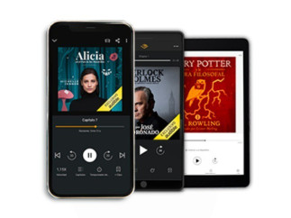 Plataforma Audible en el móvil