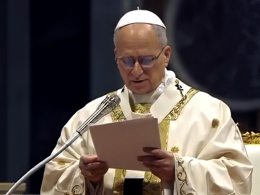 ​El Papa León XIV