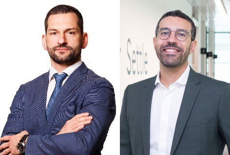David Tick y Sami Meniri.