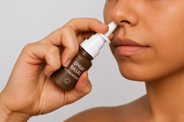 Consejo de Enfermería alerta de 'riesgos sanitarios' de sprays nasales bronceadores, al causar 'cefaleas e hipertensión'