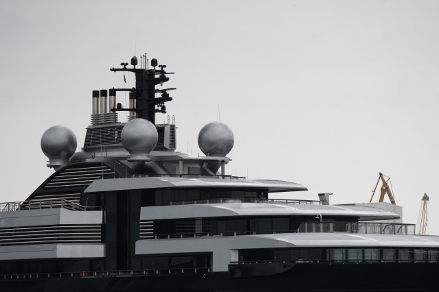 Archivo - El yate 'Crescent' retenido en el puerto de Tarragona, a 17 de marzo de 2022, en Tarragona, Cataluña (España)