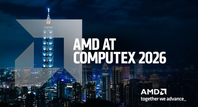 Imagen que ilustra la presentación de AMD en Computex 2026