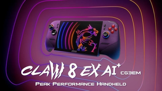 Consola portátil Claw 8 EX AI+