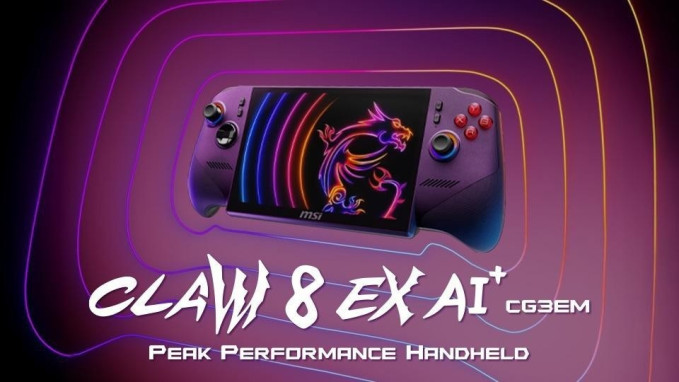 Consola portátil Claw 8 EX AI+