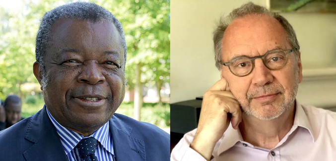The Virchow Prize Laureates 2026: Jean-Jacques Muyembe (DR Congo) and Peter Piot (Belgium), honored for their pioneering and enduring leadership in the discovery, control, and understanding of epidemi