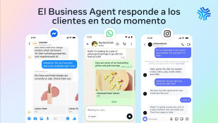 El agente comercial en Messenger, WhatsApp e Instagram