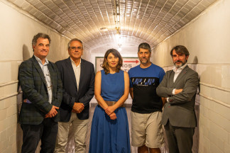 Imagen de la presentación de los documentos.