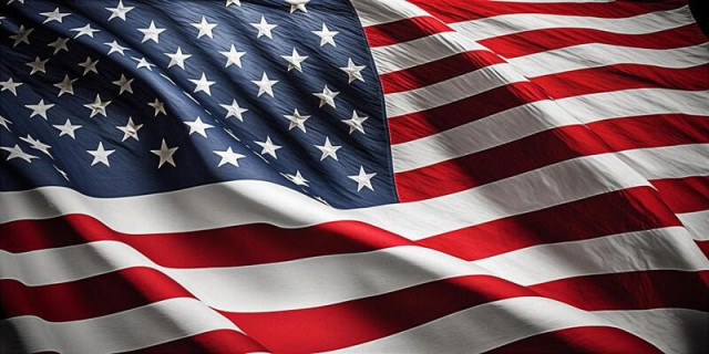 Archivo - Bandera de Estados Unidos.